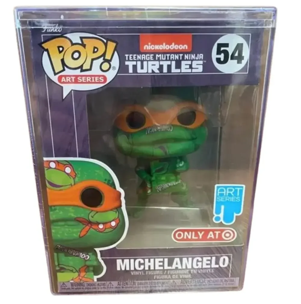 FUNKO POP Art Series Teenage Mutant Ninja Turtles Michelangelo 54 4 Inch